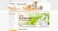 Desktop Screenshot of gernetic-eshop.cz